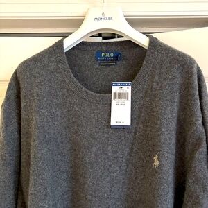 Polo by Ralph Lauren Gray cashmere Men's Sweater